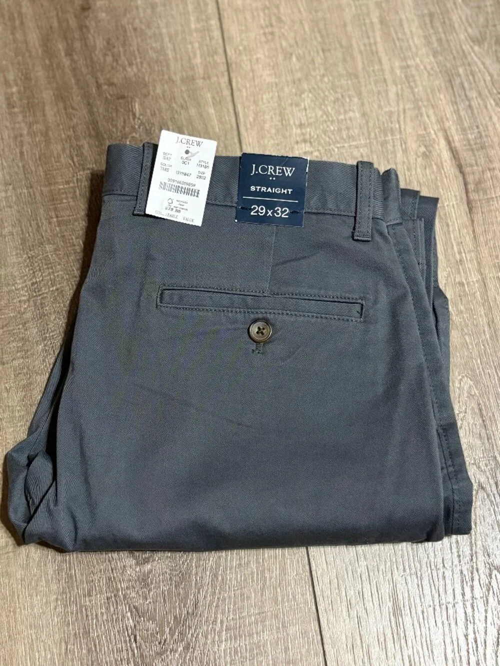 NWT J.CREW Flex Straight Fix Chino Pants Men's 29x32